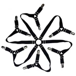 Toweter Adjustable Elastic Fitted Sheet Straps,crisscross Bed Fasteners. Fixed Price $26.31.