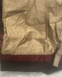 Charisma Orlando Ruby, Brown & Golden Tan Queen Bed Skirt - All Cotton Nwot. Fixed Price $35.99.