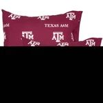 Texas A&m Aggies Pillowcases. Fixed Price $17.00.