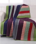 2PC Greenland Home Fashions Marley Twin Quilt Set. Fixed Price $120.00.