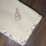 Quiltex Beatrix Potter Peter Rabbit Blanket Vintage Baby Crib Made Usa Lovey. Fixed Price $14.80.