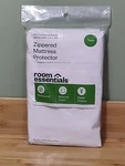 Room Essentials Vinyl Zippered Mattress Protector Twin, Sealed!. Fixed Price $9.99.