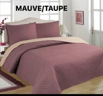 Julia 3 Piece Reversible Bedspread Soft Quilt Coverlet Solid Stippling Set. Fixed Price $28.00.