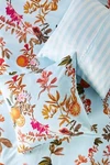 Anthropologie Maeve Brigette Two Euro Shams Organic Cotton Sateen Nwt Sky. Fixed Price $149.00.