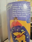 Sealed Vintage Disney Winnie The Pooh Blanket Sleeping Bag Zip Glow Dark. Fixed Price $19.97.