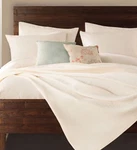 Lamont Home Full Queen Delaney Ivory Coverlet New. Fixed Price $89.00.