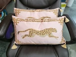 Set Of 2 Willa Heart Pillows. Fixed Price $25.00.
