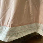 Laura Ashley Tablecloth Cover Pink Tulip Flower 70 Round Castleberry Vtg Cotton. Fixed Price $35.00.