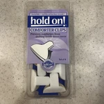 On Duvet Comforter Clips Set Of 4 Holders New Prevents Shifting. Fixed Price $8.00.