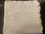 Martha Stewart Matelasse Creamy Light Yellow Coverlet Full/queen 84 X 92. Fixed Price $39.99.