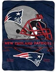 Big Cozy New England Patriots Nfl Soft Plush Raschel Throw Blanket 60" X 80". Fixed Price $52.95.