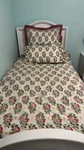 Vintage Laura Ashley Twin Bedding Set Floral Cottage Comforter Shams Dust Ruffle. Fixed Price $89.00.