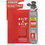 Diablo 6PK 1/4SHT 100G Sanding. Fixed Price $8.80.