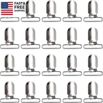 20-PIECE Men's Suspender Clips: Heavy Duty Bed Sheet Fasteners And Straps Holder. Fixed Price $15.17.