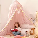 Hommi Lovvi Pink Bed Canopy For Girls With Light, Princess Curta.... Fixed Price $48.05.