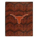 Zubaz By Northwest Ncaa Zubified Raschel Throw Blanket, Texas Longhorns. Fixed Price $44.95.