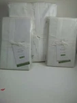 Pottery Barn White Payton Duvet Cover Full Queen W/ Euro Shams #2000. Fixed Price $207.35.
