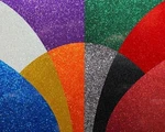 Vinyl Tolex Fabric Sparkle Glitter Upholstery 54" Wide / Sold By The Yard. Fixed Price $22.91.