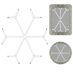 Qoecycth Sheet Fasteners, Adjustable Elastic Bed Holder Straps White. Fixed Price $17.57.