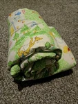 Vtg 70S 80S Disney Winnie The Pooh Quilted Sleeping Bag, Crib Sheet Set Rare. Fixed Price $80.00.