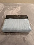 Lauren Ralph King Pillow Sham Blue Channel Stripe Quilted New Bedding. Fixed Price $27.99.