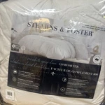 Downlite Stearns & Foster 800CT White Goose Comforter King Washed. Fixed Price $200.00.