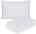Damask Stripe Zippered Pillow Protector By Continental Bedding. Fixed Price $31.99.