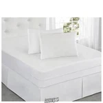 All-in-one Mattress Protector White King. Fixed Price $39.99.