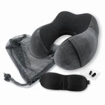 Protege 4-PIECE Ergonomic Memory Foam Neck Pillow Travel Set. Fixed Price $33.50.