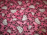 Hello Kitty Cheetah Pink Baby Toddler Sheets Set. Fixed Price $36.99.