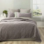 Renee Taylor Attwood Vintage Stone Washed Cotton Quilted Coverlet Set Single/.... Fixed Price $89.36.