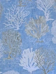 Laura Ashley Coral Reef Quilted Pillow Sham Nautical Beach 100% Cotton Standard. Fixed Price $18.00.