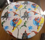 2013 Dc Comics Justice League Batman Superman The Flash Twin Flat Sheet. Fixed Price $16.06.