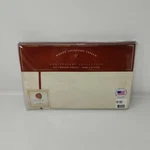 Veratex Anniversary Jacquard Floral Ivory 350 Tc 100% Cotton Queen Flat Sheet. Fixed Price $30.45.