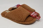 Women's Deluxe Dearfoams Tan Slippers Memory Indoor/outdoor Medium 7-8 Nwt. Fixed Price $9.99.