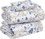 Us Transport 100% Cotton Full Size Sheet, Floral Perfect Set, Sweet Pea. Fixed Price $36.70.