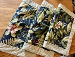 3 Thomasville "tahitian Sunset" Queen Size Pillow Shams Twine Cording Rattan. Fixed Price $40.00.