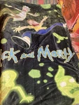 Rick And Morty Fresh Start Fleece Throw Blanket 50X60 Inches Super Soft. Fixed Price $29.99.