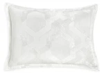 Hudson Park Textured Lattice Standard Pillow Sham White. Fixed Price $23.90.