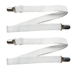 Glield Extend 23" To 78" Adjustable 2-PIECE Under Sofa, General, White. Fixed Price $21.99.