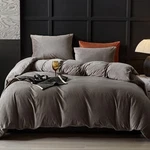 Warmdern Khaki Flannel Velvet Duvet Cover Queen Size Bedding Sets.... Fixed Price $109.69.