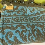 Vtg Bolis Old World Creations Italian Jacquard Bed Cover Woven Double-sided Twin. Fixed Price $95.00.