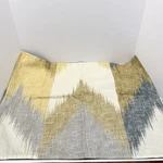 Ink+ivy Alpine Cotton Printed Pillow Shams Ikat Yellow/taupe Standard Set Of 2. Fixed Price $12.00.