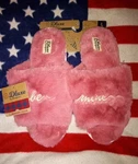 Deluxe By Dearfoams Women's Memory Comfort Slippers Size Large. Fixed Price $7.99.