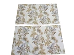 Set Of 2 Tommy Bahama Pillow Shams King Tropical Palm Leaf Cotton Bedding. Fixed Price $21.95.
