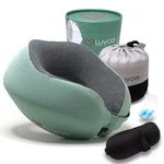 Premium Quality Memory Foam Travel Neck Bundle - Best Ergonomic Pillow.... Fixed Price $44.99.