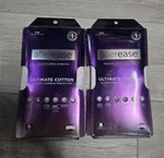 2 Allerease Ultimate Cotton Zippered Pillow Protectors White King Size New. Fixed Price $22.99.