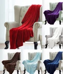 1PC Small Throw Blanket Ultra Soft Portable Travel Personal Use Kids Pets Bed. Fixed Price $13.17.