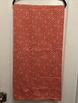 Yves Delorme Cotton/linen Nappe Tablecloth 60" X 65" Multi Print Nwt Orange. Fixed Price $114.75.