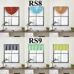 1PC Lined Rod Pocket Waterfall Straight Window Valance European Style Decor. Fixed Price $10.00.